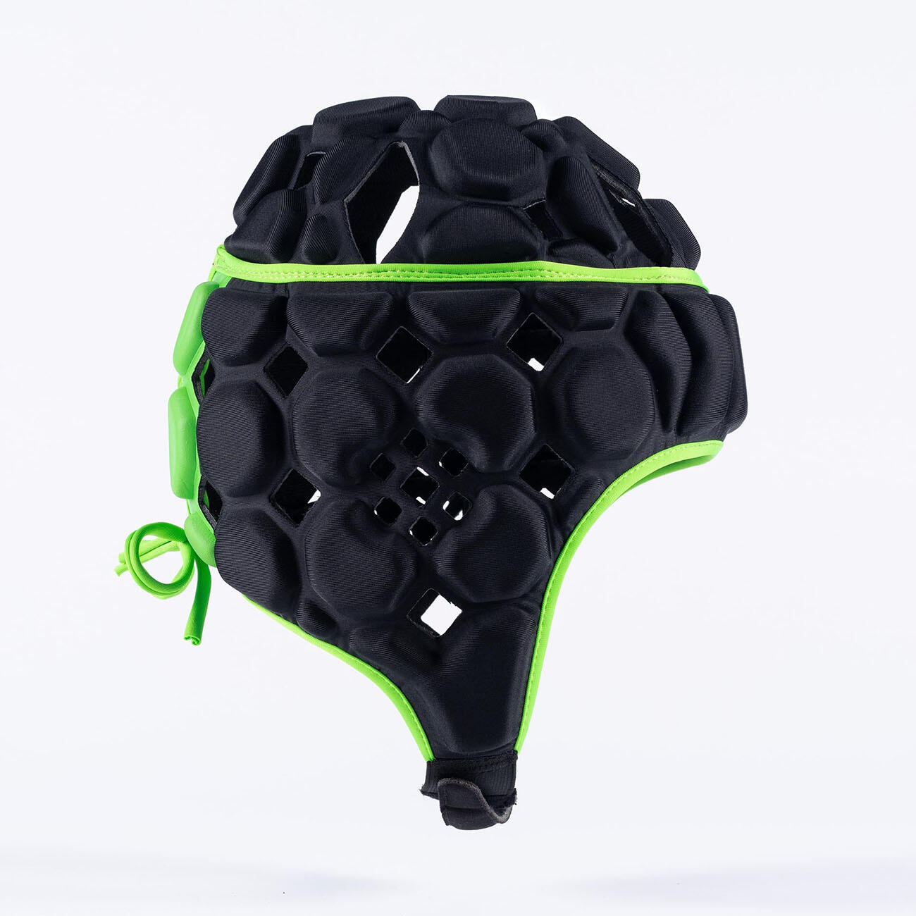 Gilbert Octane Rugby Headguard Black and Green 3/7