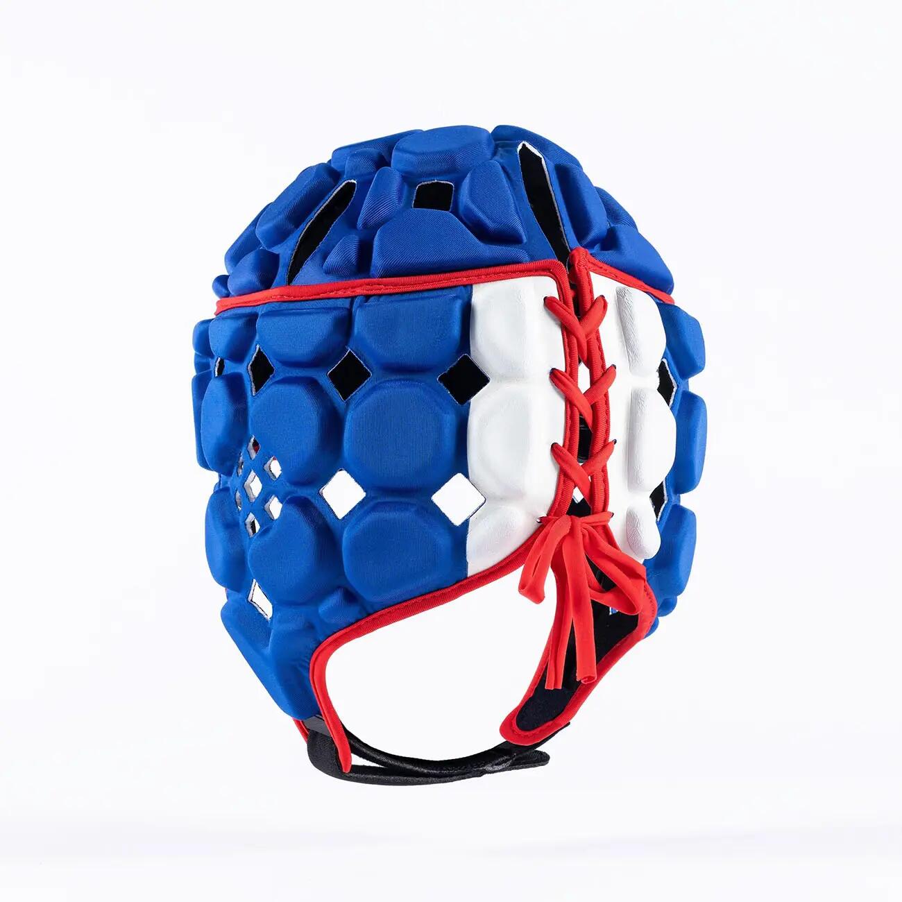 Gilbert Octane Rugby Headguard Koningsblauw En Rood 2/5