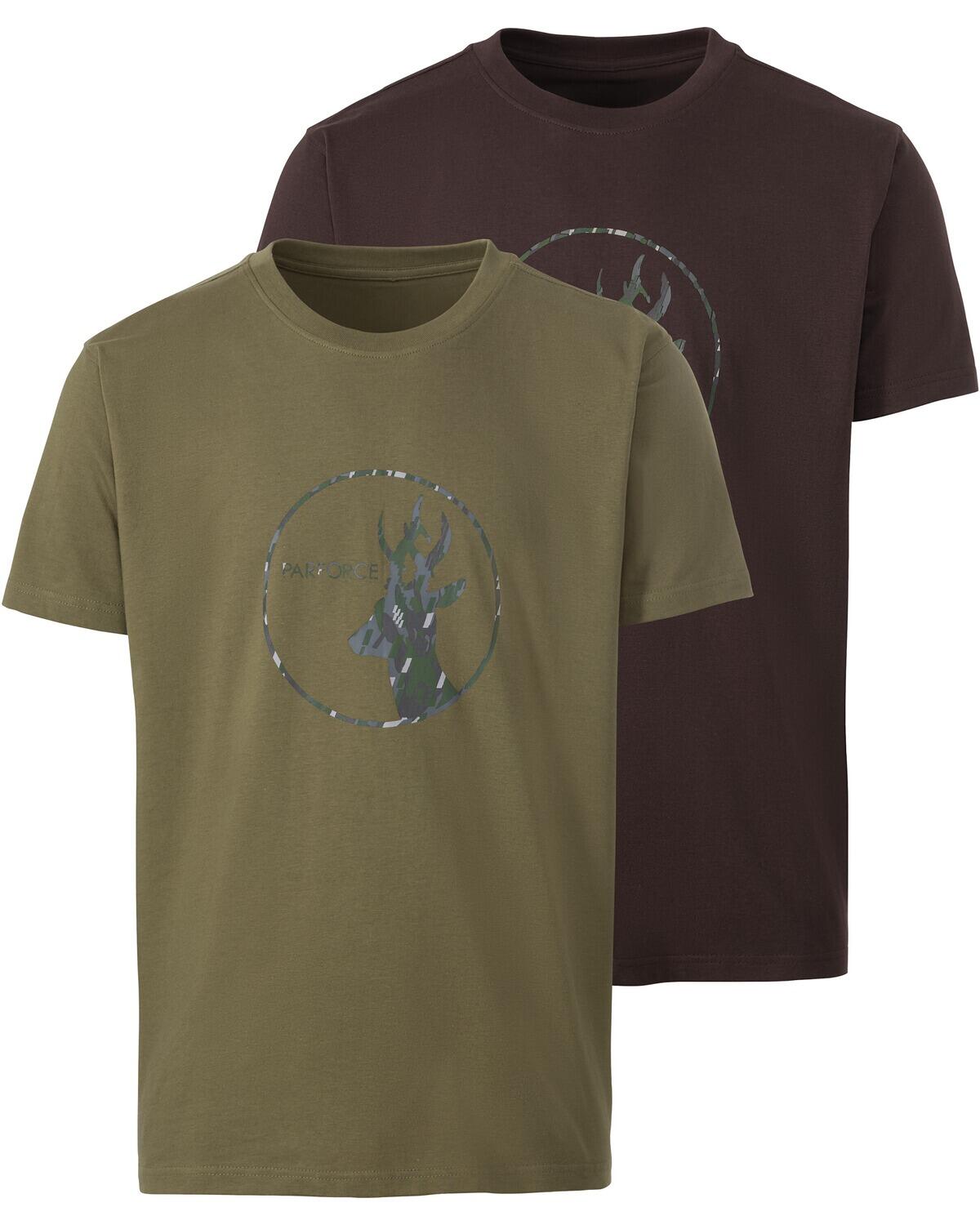 T-Shirts 2er-Pack Bock Camo 1/7