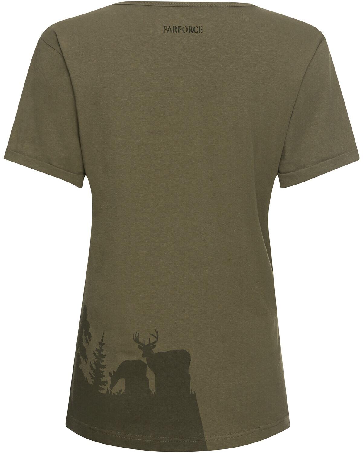Damen T-Shirt Rotwild Silhouette 2/3