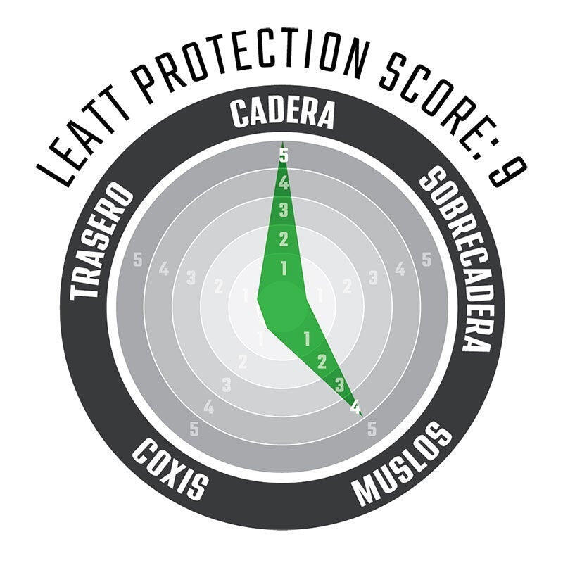 Pantaloni scurți de ciclism de protecție pentru bărbați Leatt Impact 3DF 3.0