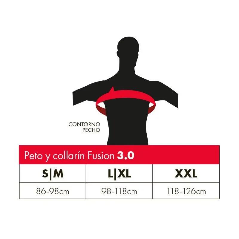 Colete e Protetor cervical Fusion 3.0 6/7