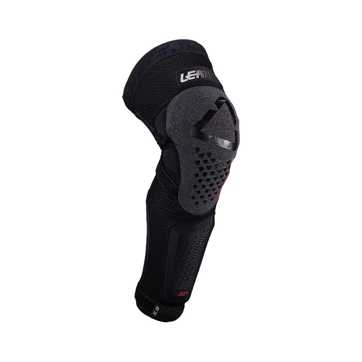 Ochraniacze rowerowe na kolana i piszczele dziecięce Leatt 3DF 5.0 Evo EXT black 3/6