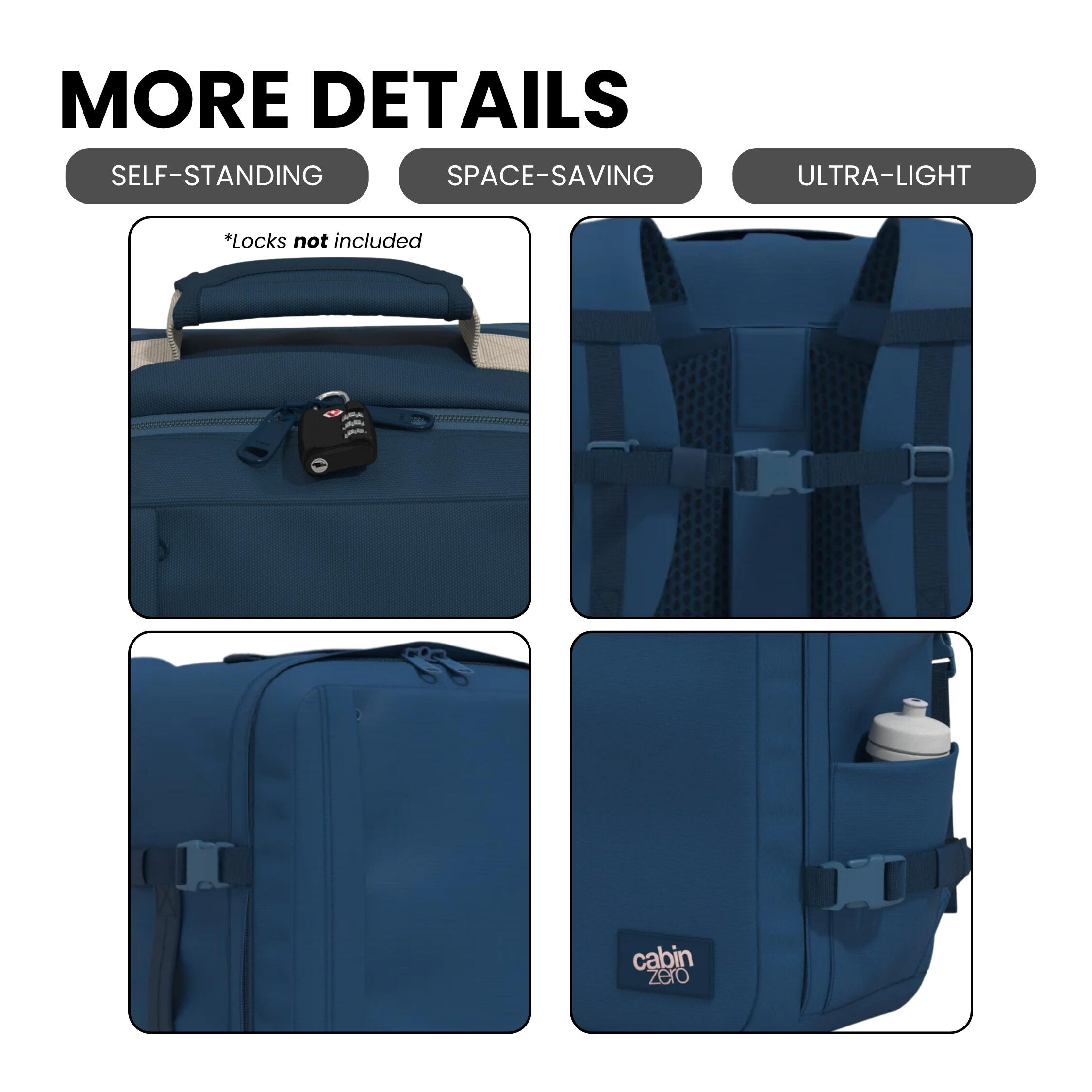Batoh do letadla CabinZero Classic Plus 32L 3/12