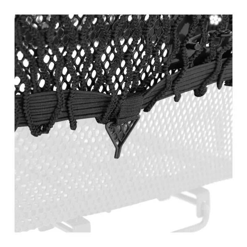 Filet de protection avec 2 fixations pour panier avant nid d'abeille P2R 3/3