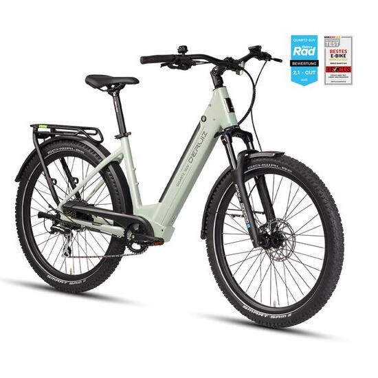 Quartz Bicicletta Elettrica SUV 27.5" MTB 250W 644Wh 161 km Shimano 8 Vel.