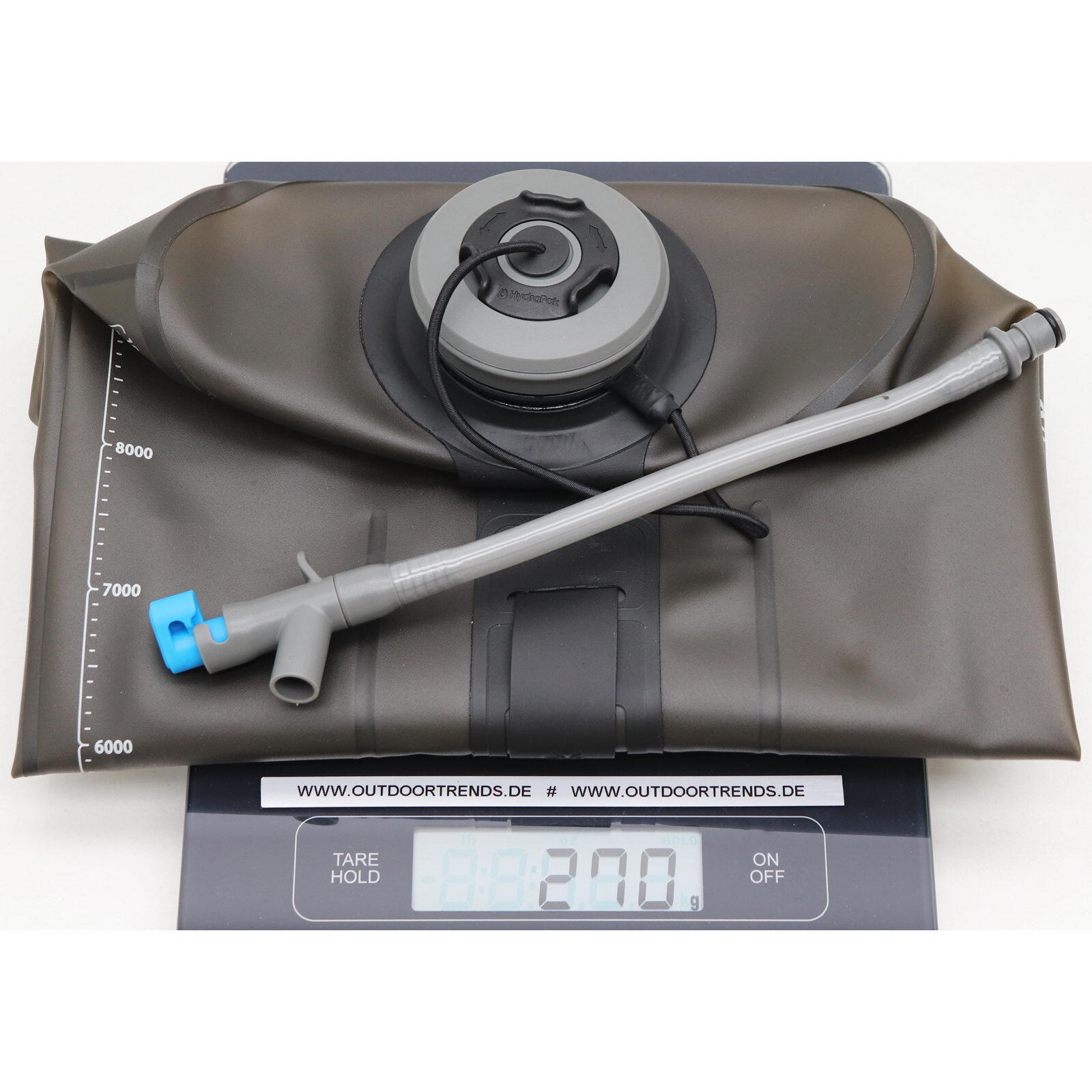 Wassersack mit Wasserhahn Seeker™ 10L mammoth grey 6/7