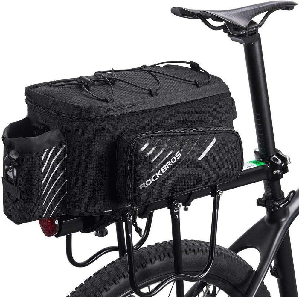 Bike Bags Bicycle Rear Rack Waterproof Trunk Pannier Saddle Seat Bag