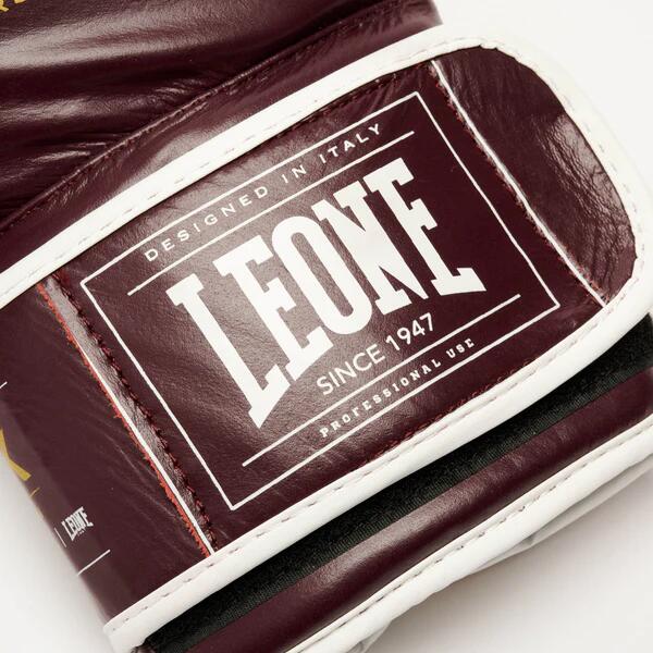 Guantes de Boxeo Leone1947 SHOCK X burdeos 12 oz 8/8