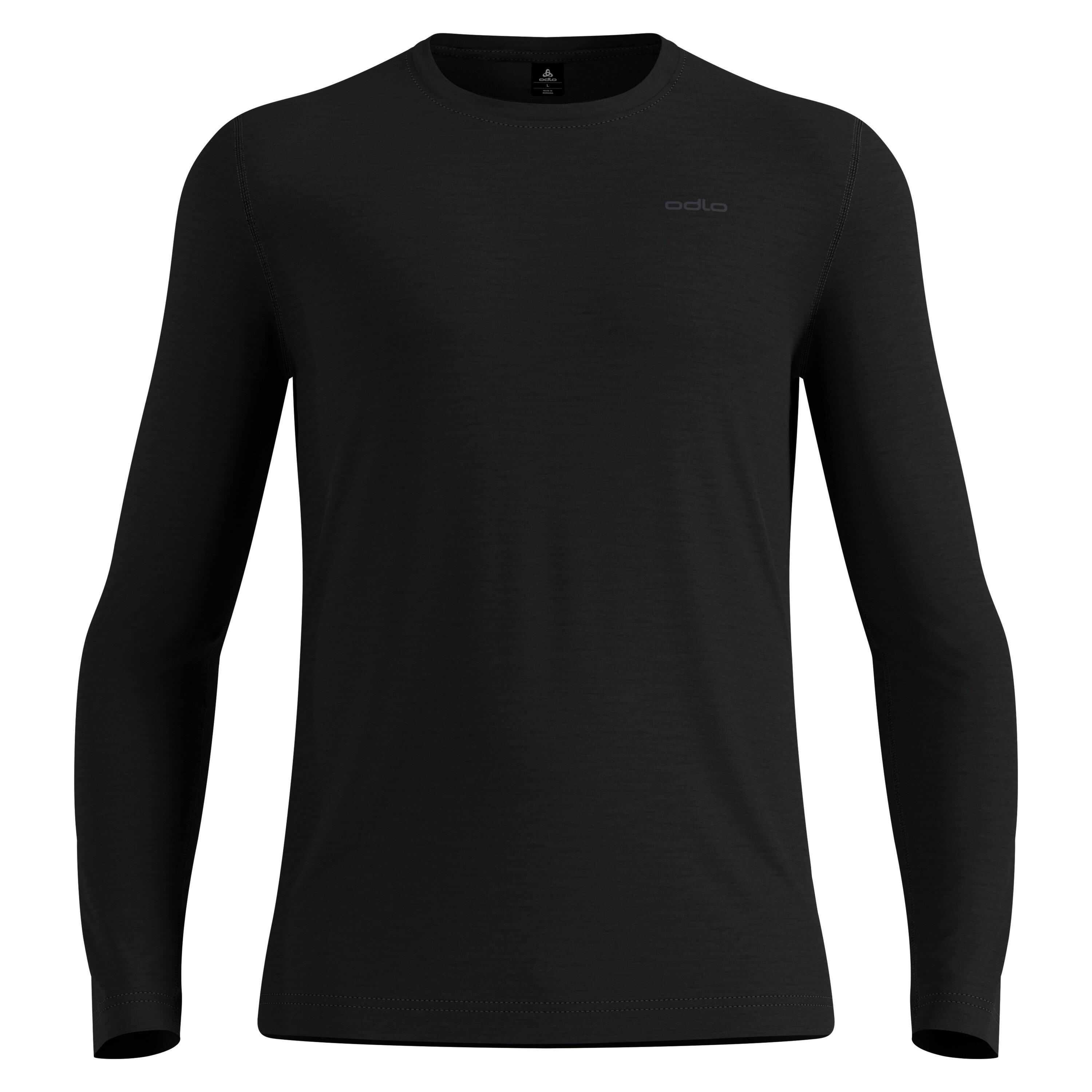 Koszulka termoaktywna z długim rękawem męska ODLO Merino 160 BL Top Crew Neck 8/9