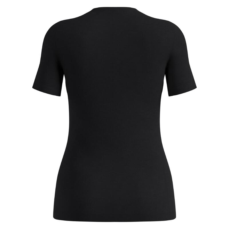 ODLO Odlo BL TOP crew neck s/s MERINO 200 Thermoshirt ZWART S