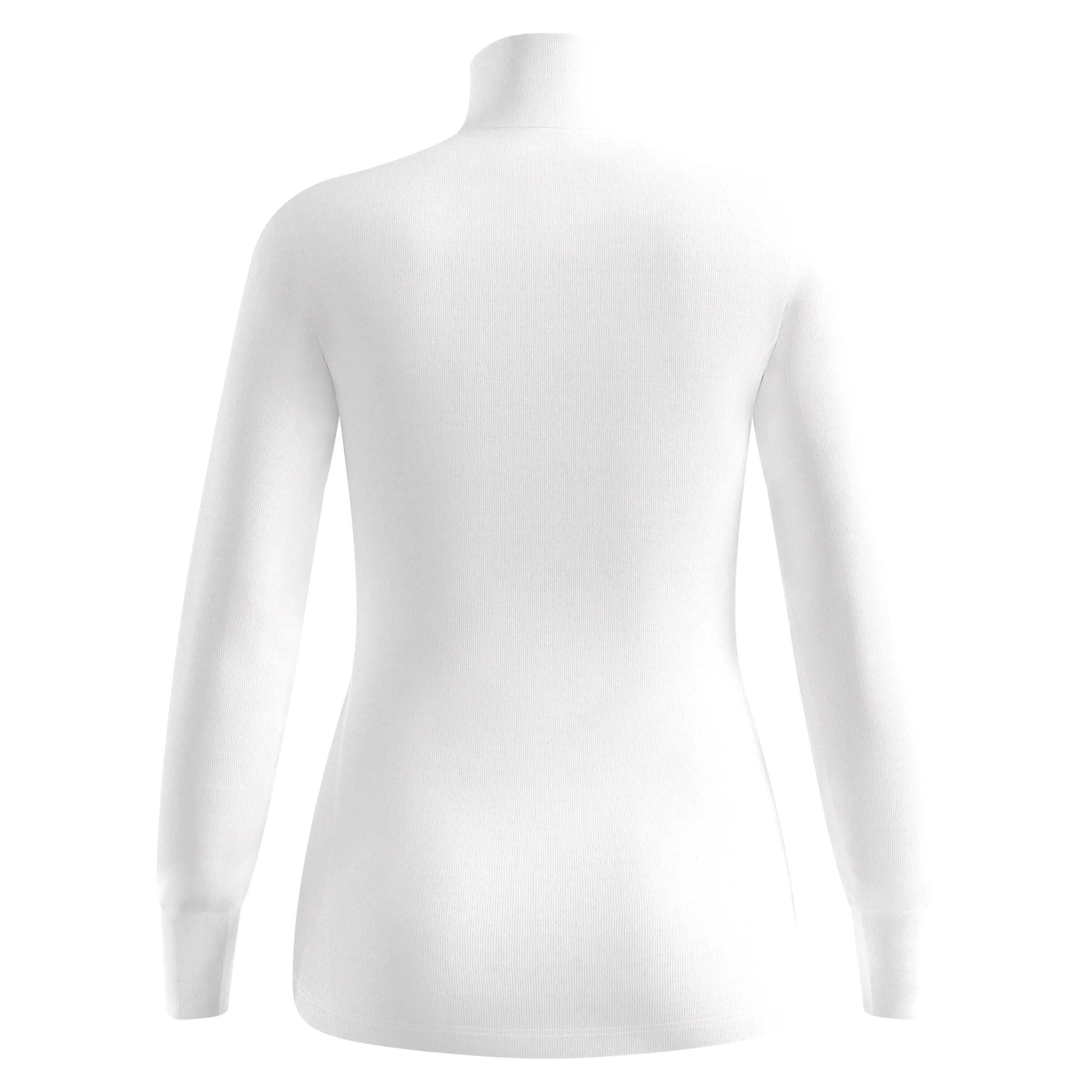 Top base layer a collo alto con mezza zip Active Warm da donna ODLO 4/4