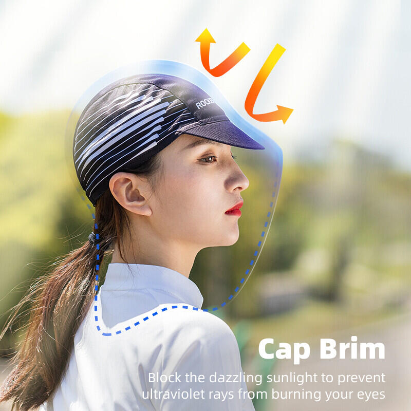 ROCKBROS Fahrradkappe Kappe Mütze unter Helm Cap Anti-UV Atmungsaktiv 5/6