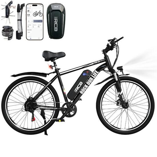 Vélo Electrique Adulte 26" E-Bike, 30-50 km, RCB-RK15