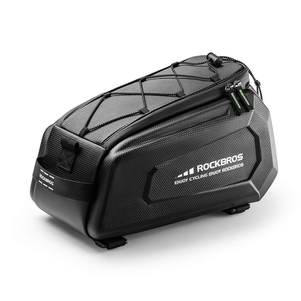 ROCKBROS Bike Trunk Bag-9L Rear Bicycle Bag W/Rain Cover Cycling