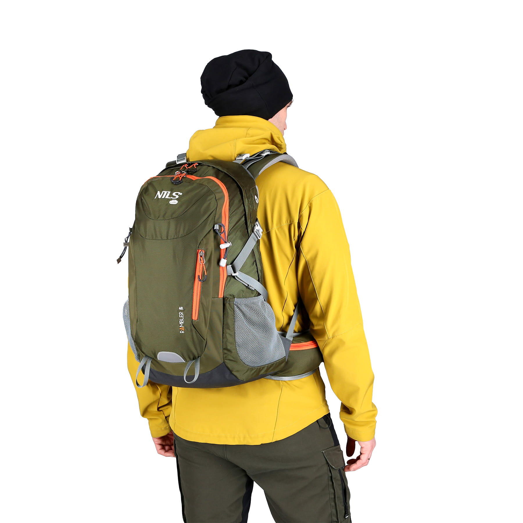 Sac à dos Rambler 40L avec ventilation, housse pluie NILS CAMP NC1917 15/15