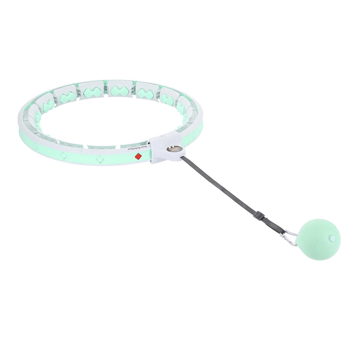 HHW06 HULA HOP Z WYPUSTKAMI I OBCIĄŻNIKIEM + LICZNIK HMS 2/7