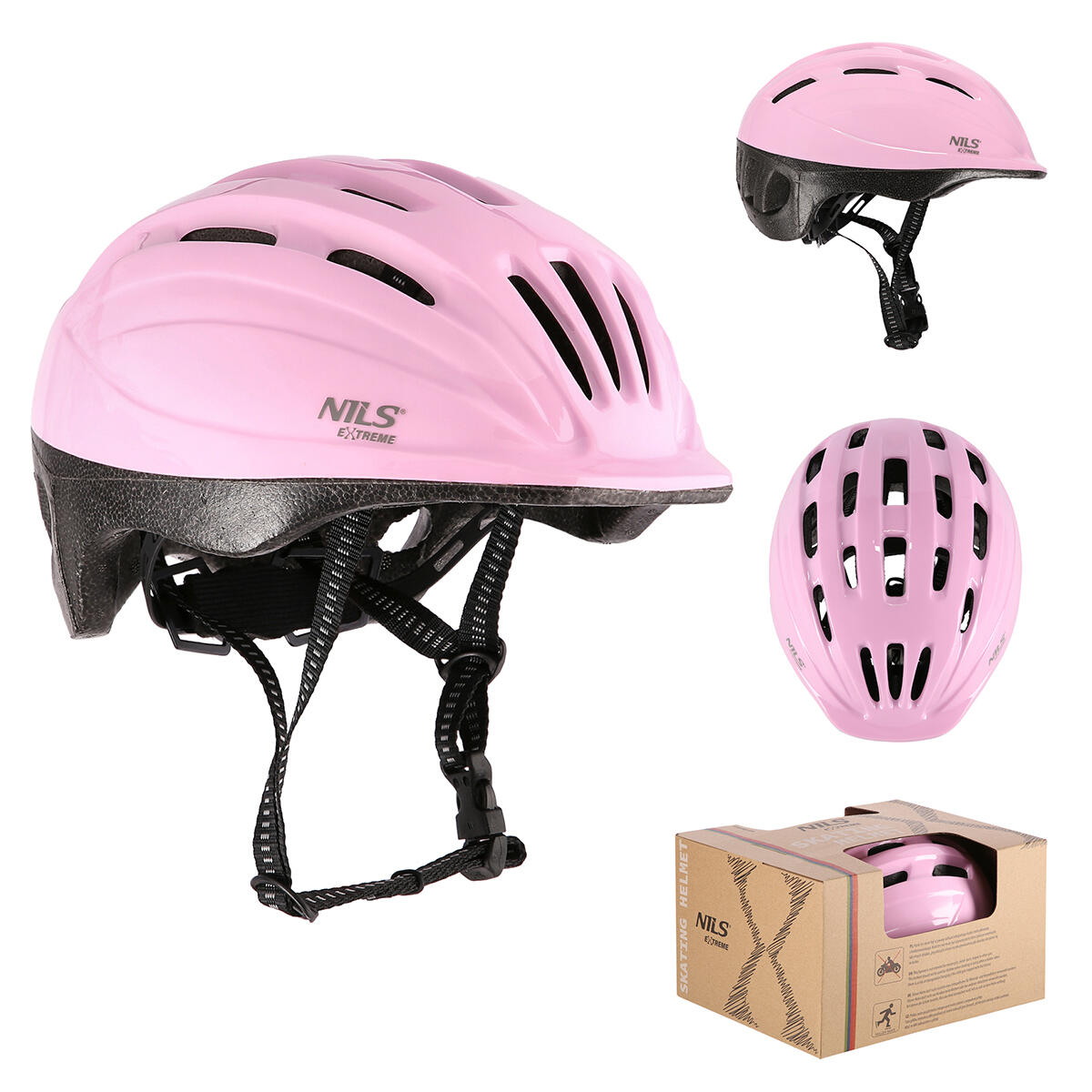 Kask na rolki, deskorolkę, hulajnogę Nils Extreme MTV62J 2/7