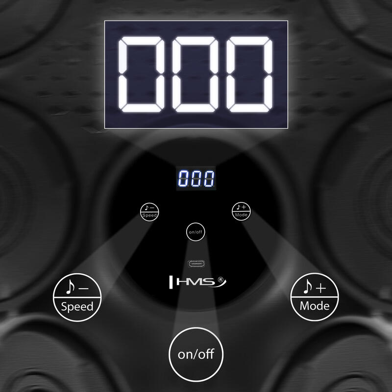 Țintă de box electronică LED Bluetooth cu mănuși HMS TB30