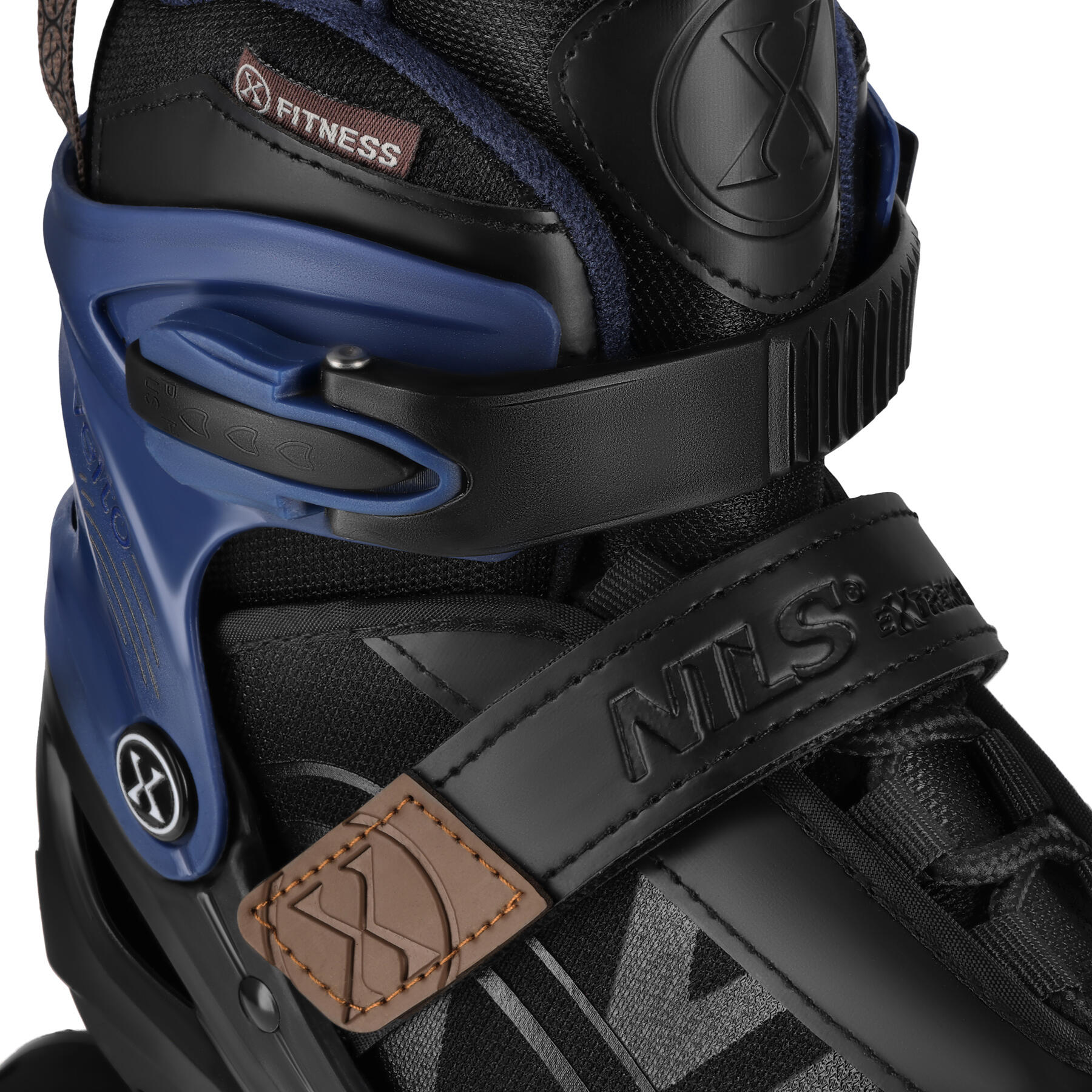 NA684 ŁYŻWOROLKI VELTO GRANATOWE ROZM. XL(42-45) NILS EXTREME 7/7