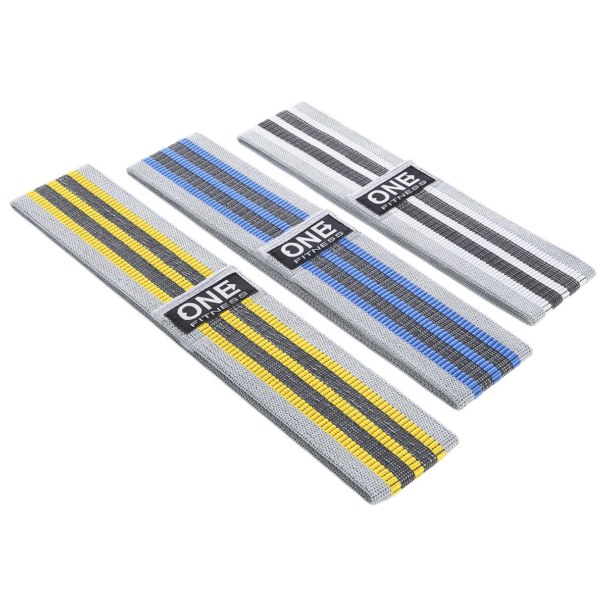 Sada odporových gum Hip band ONE Fitness HB001 3v1 3/7