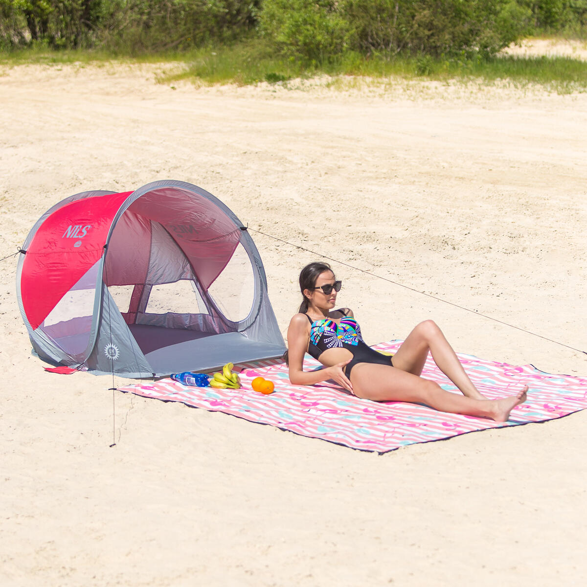 Namiot plażowy samorozkładający Nils Camp NC3142 2/7