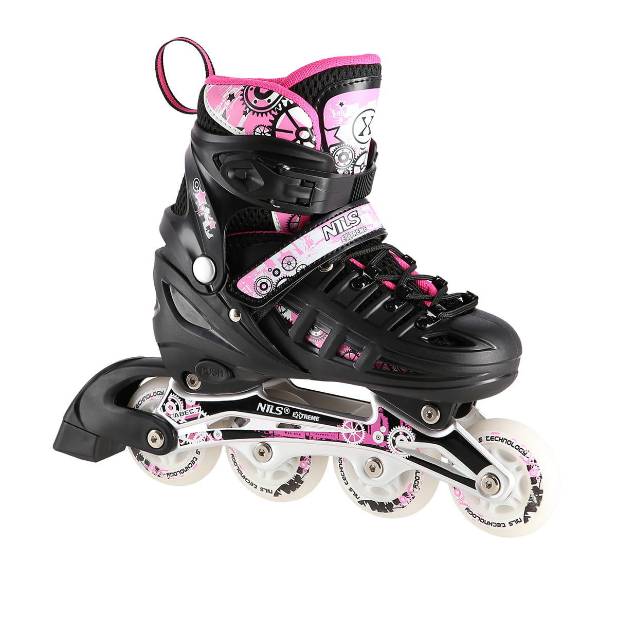 Inliner Mit Der Austauschbaren Hockey-Kufe LED Nils Extreme NH10905 2/7