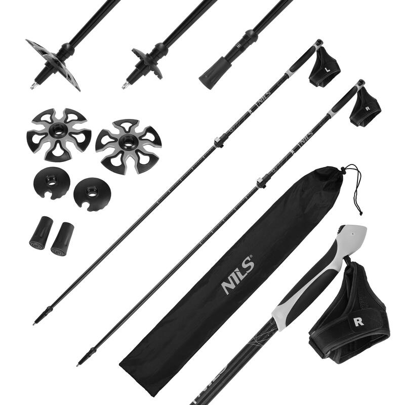 Bețe de nordic walking reglabile NILS NW8612