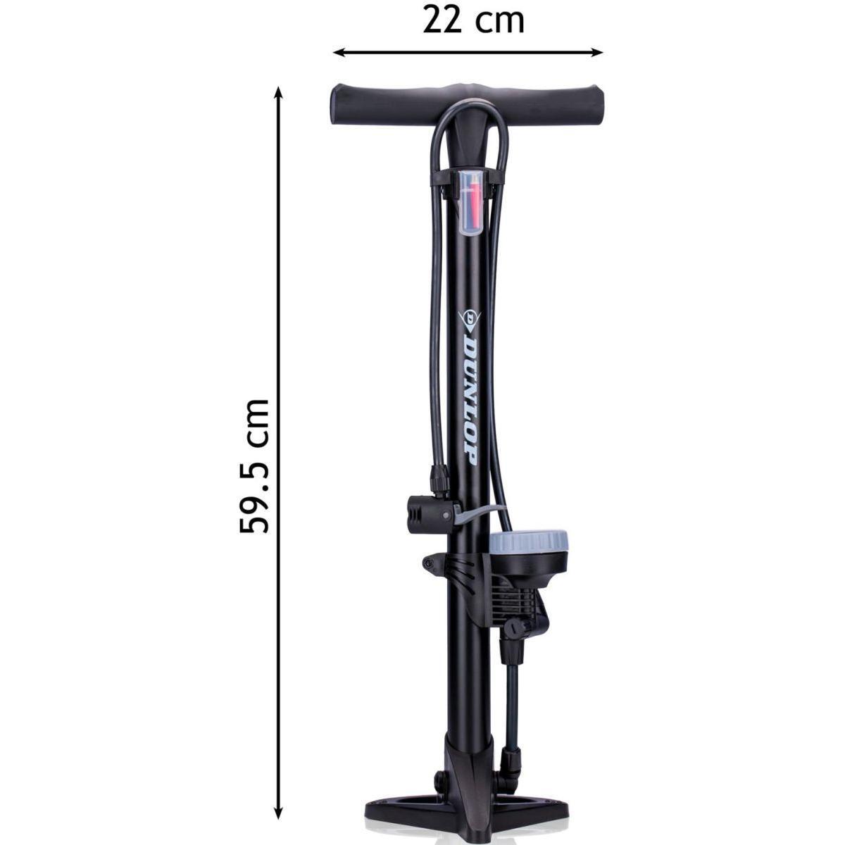 Pompka rowerowa turystyczna 160Psi 11Bar z monmetrem 7/7