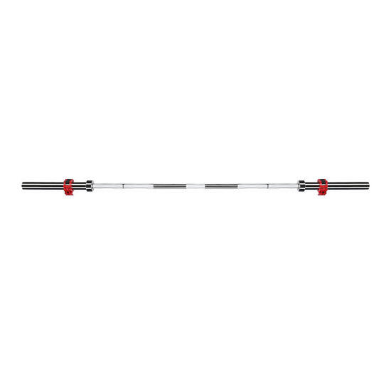 Gryf olimpijski 2200 mm GO450 + zaciski LOCK JAW BLACK HMS