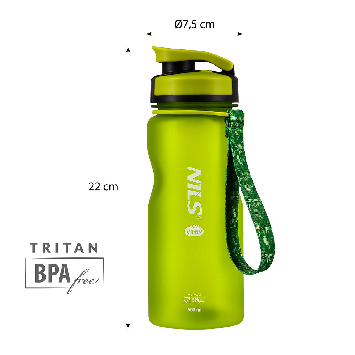 Tritan Trinkflasche Nils Camp NC1740 3/7