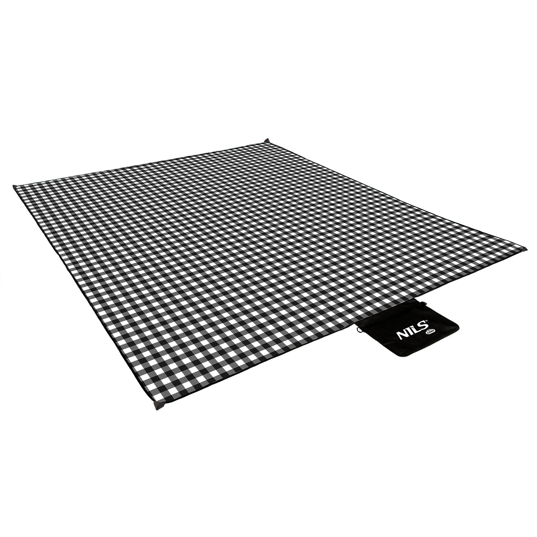 Pătură de picnic 300x200 cm impermeabilă termoizolantă NILS CAMP NC2310
