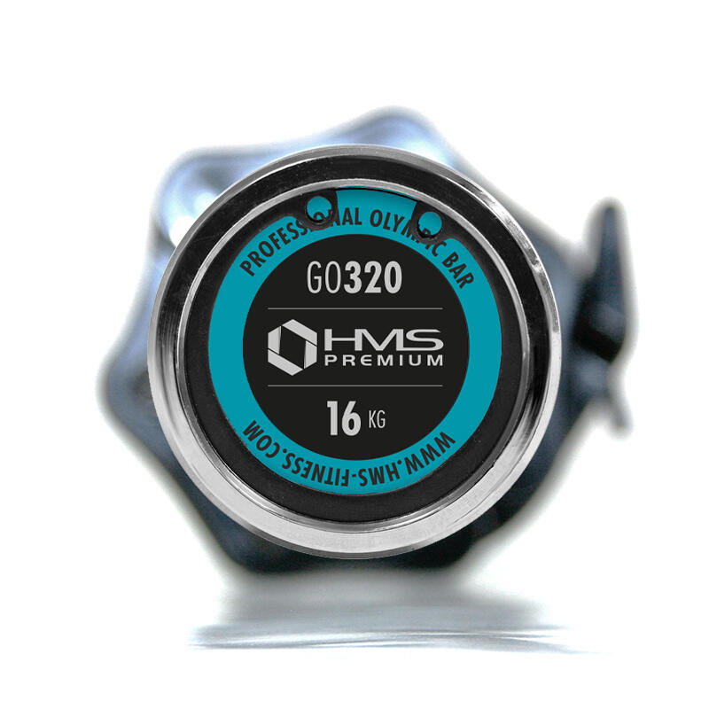 Bară olimpică HMS GO320 + dispozitive de blocare LOCK JAW ZG1000