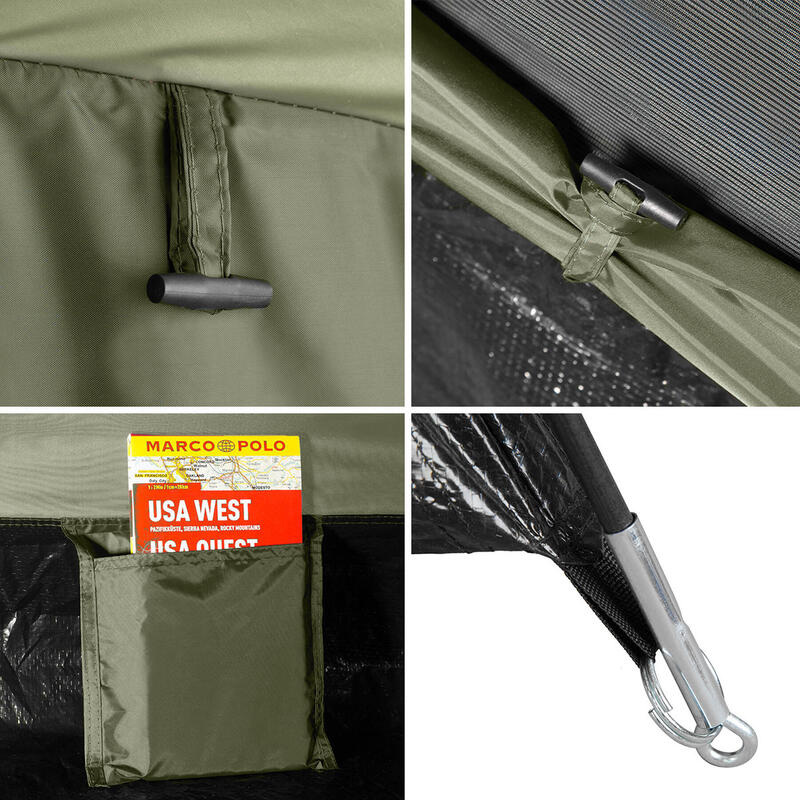Cort turistic Hiker 2 persoane cu vestibul Nils Camp NC6010