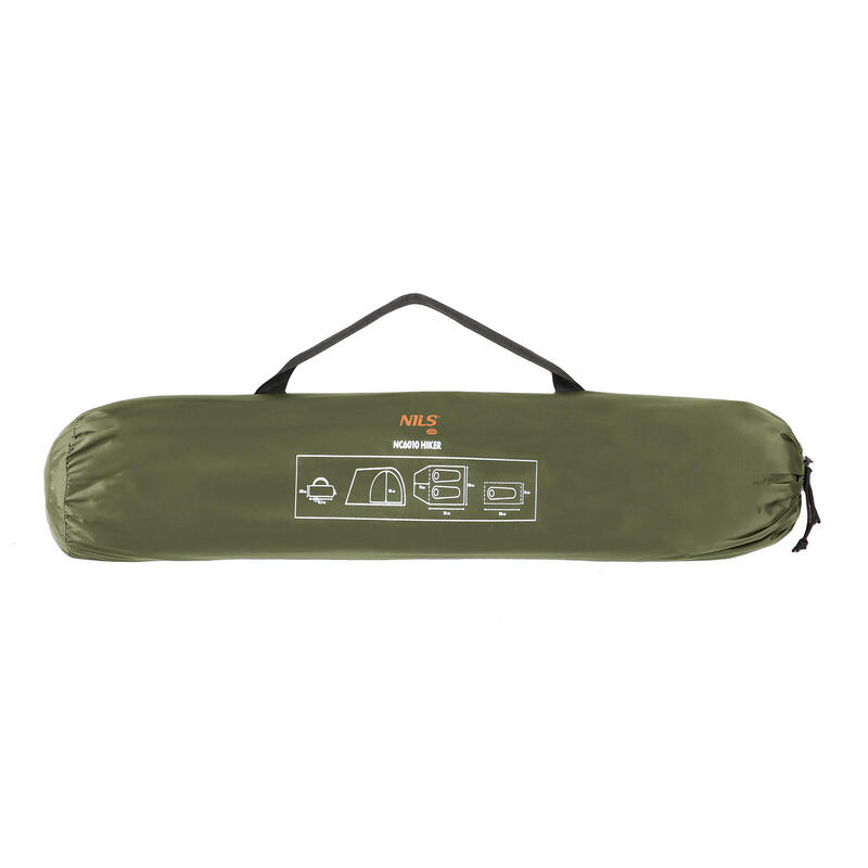 Cort turistic Hiker 2 persoane cu vestibul Nils Camp NC6010