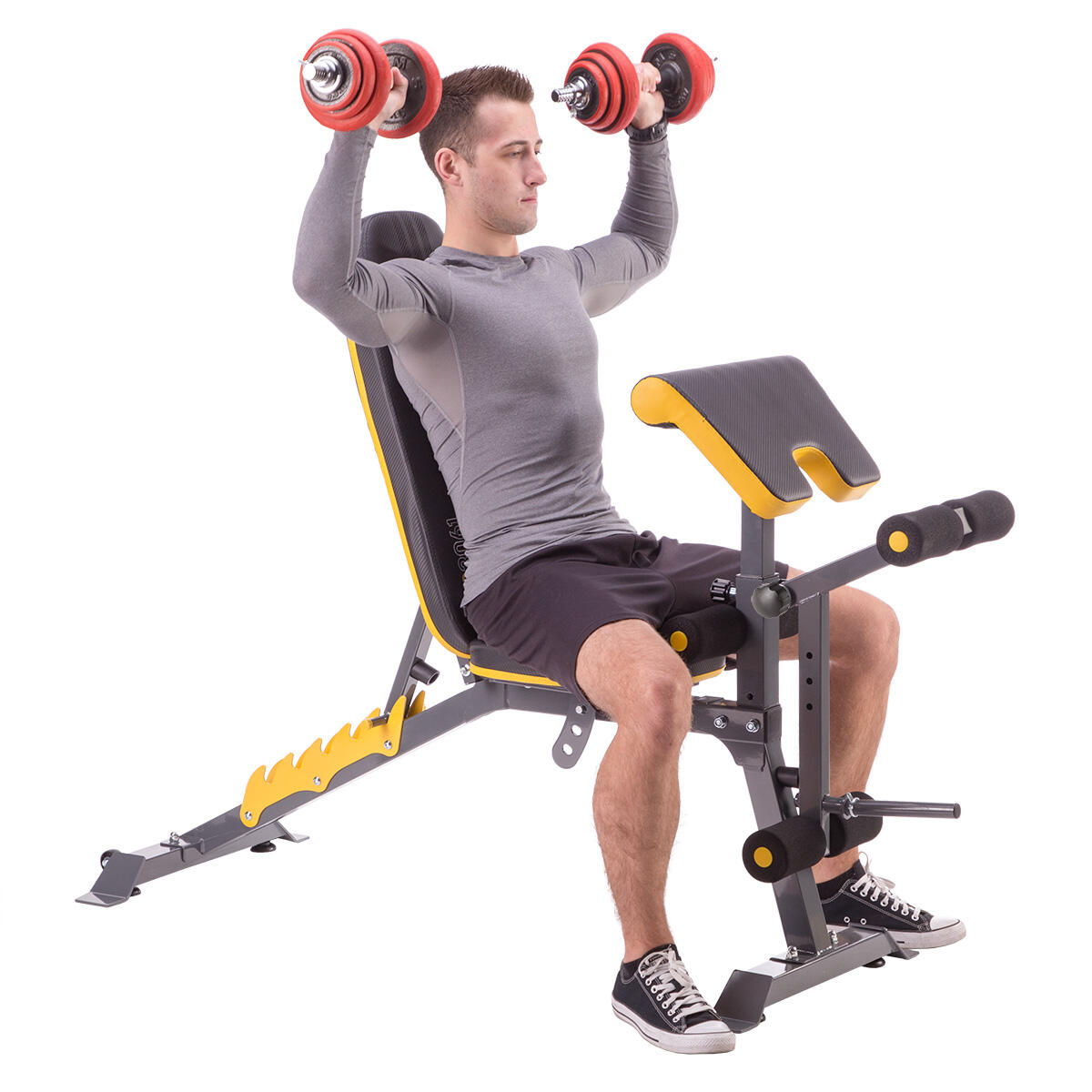 Banc de musculation HMS PREMIUM LS3061 multifonction 4 en 1 home gym 6/7