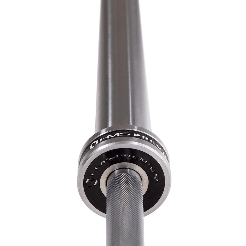 Bară olimpică 2200 mm GO901 + LOCK JAW ZG1500 SILVER HMS PREMIUM