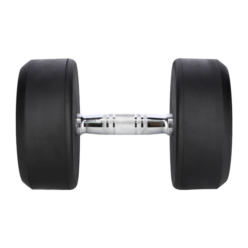 Gantere oțel cromat 1–70 kg mâner striat fitness profesional HMS HG PRO