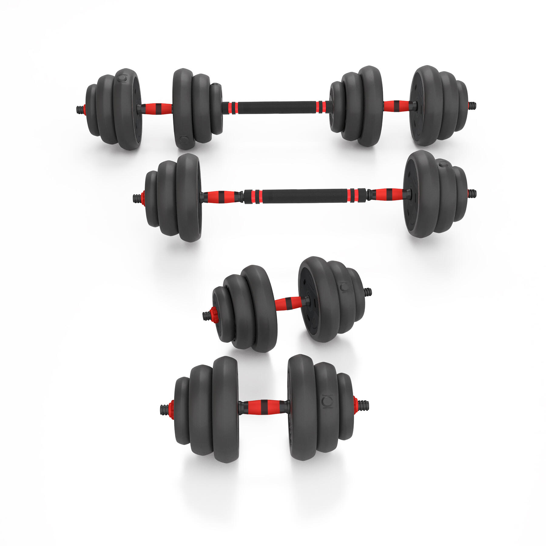 Set 6-in-1 met gewichten sgn HMS 7/7