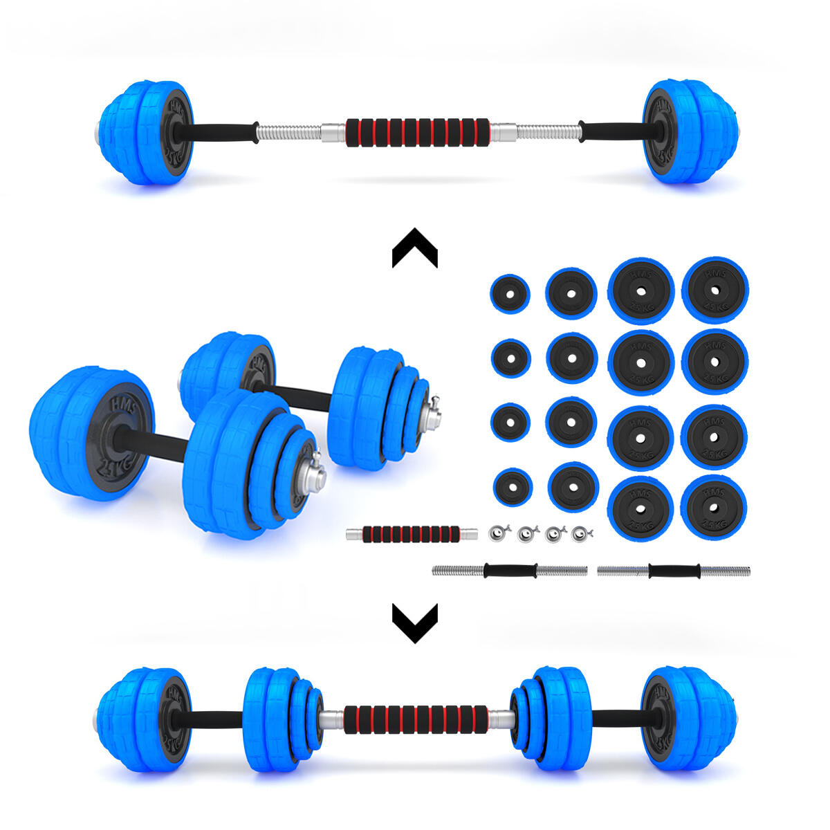 Verstelbare Halter en Dumbbell Set - 30 kg 2/7