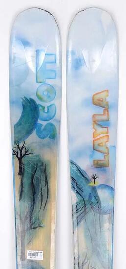 RECONDITIONNE - Skis Scott LAYLA - Skis d'occasion Femme - BON