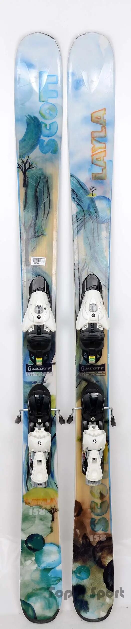 RECONDITIONNE - Skis Scott LAYLA - Skis d'occasion Femme - BON 3/3
