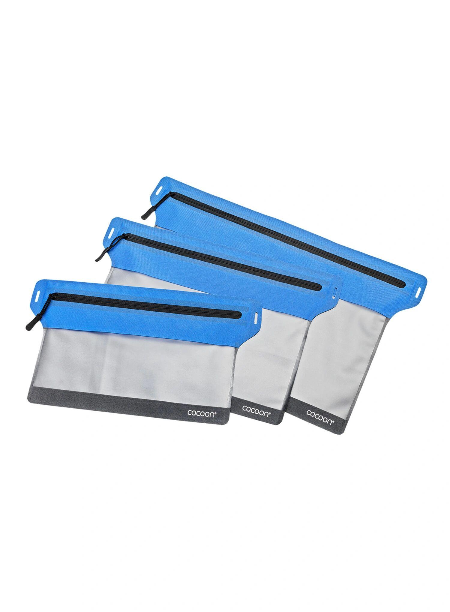 Saszetka Cocoon Zippered Flat Document Bag M - grey/blue 2/2