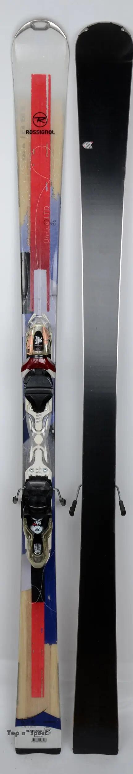 REONDITIONNE - Skis Rossignol UNIQUE 2 LTD - Skis d'occasion Femme - CORRECT 4/5