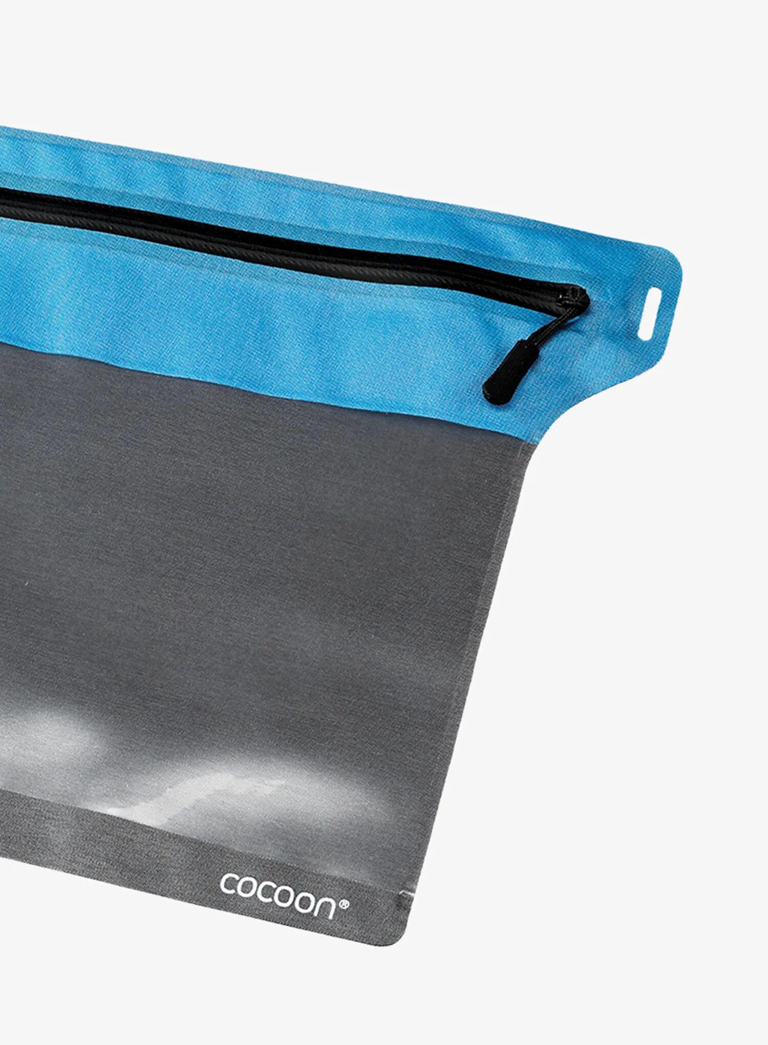Saszetka Cocoon Zippered Flat Document Bag L - grey/blue 2/2