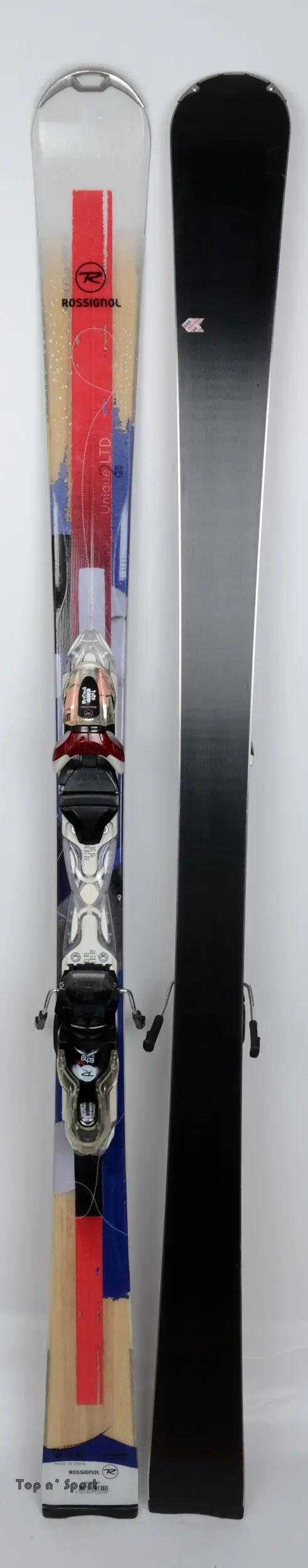 REONDITIONNE - Skis Rossignol UNIQUE 2 LTD - Skis d'occasion Femme - CORRECT 3/5