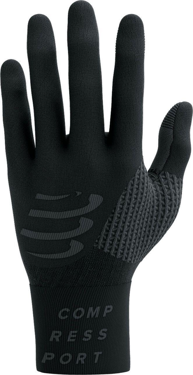 Compressport 3D Thermo Handschoenen Zwart 1/2