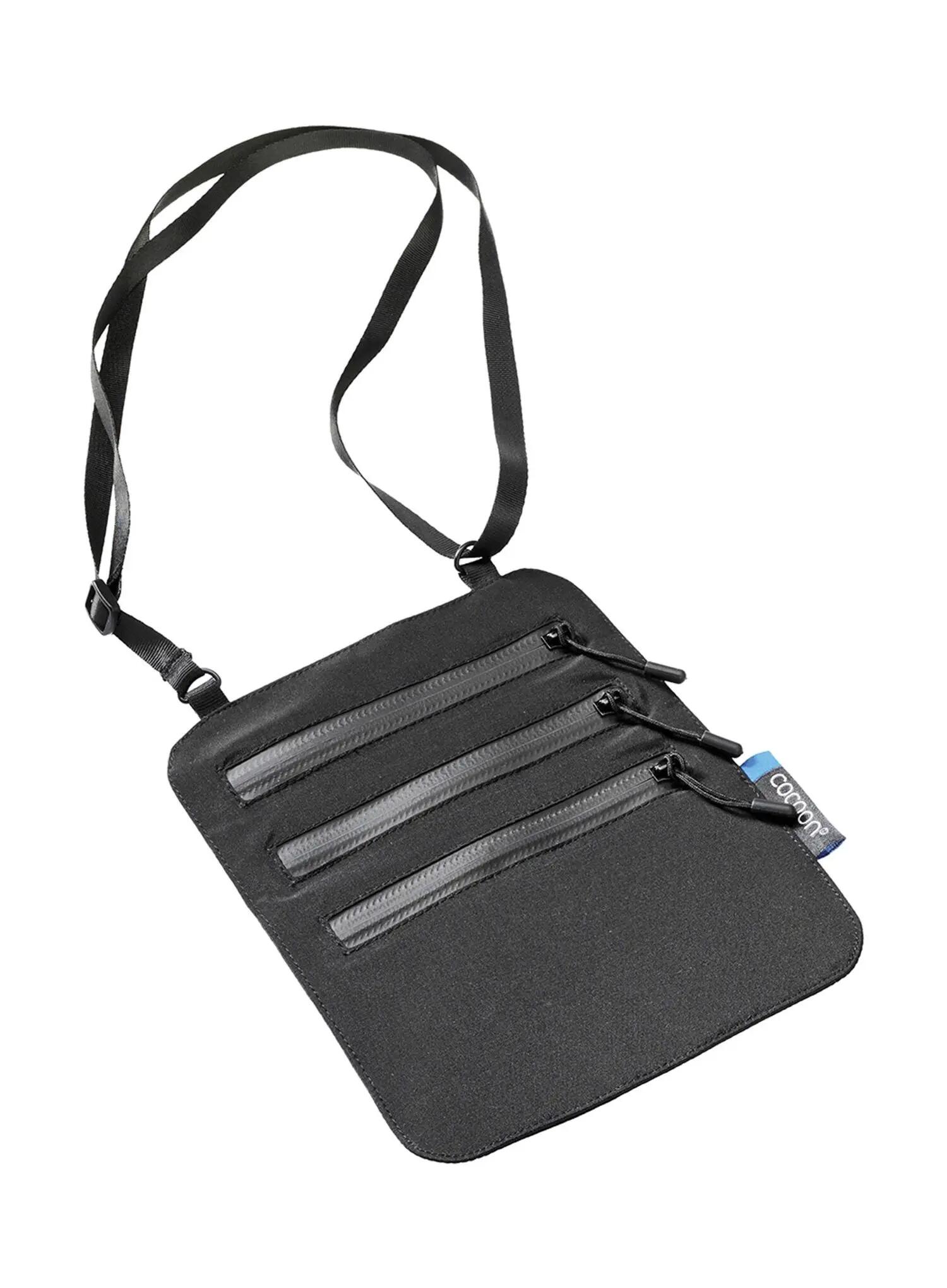 Saszetka Cocoon Secret Neck Wallet - Silk - black 2/2