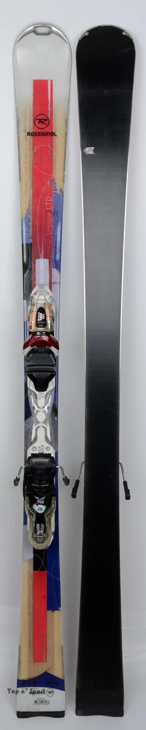 REONDITIONNE - Skis Rossignol UNIQUE 2 LTD - Skis d'occasion Femme - CORRECT 2/5