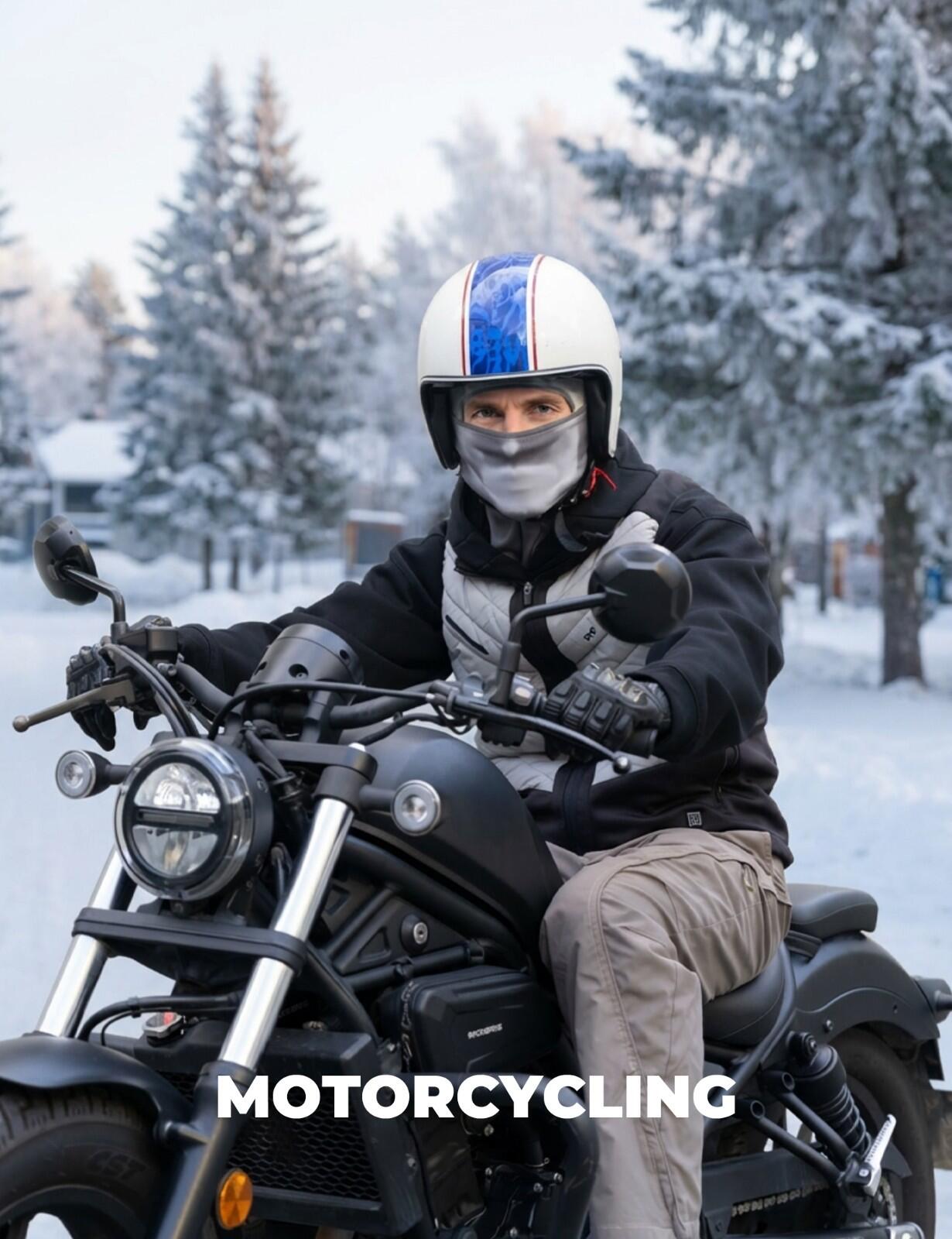 ROCKBROS  Winter Sturmhaube Winddicht Warm Fleece Mask 7/7